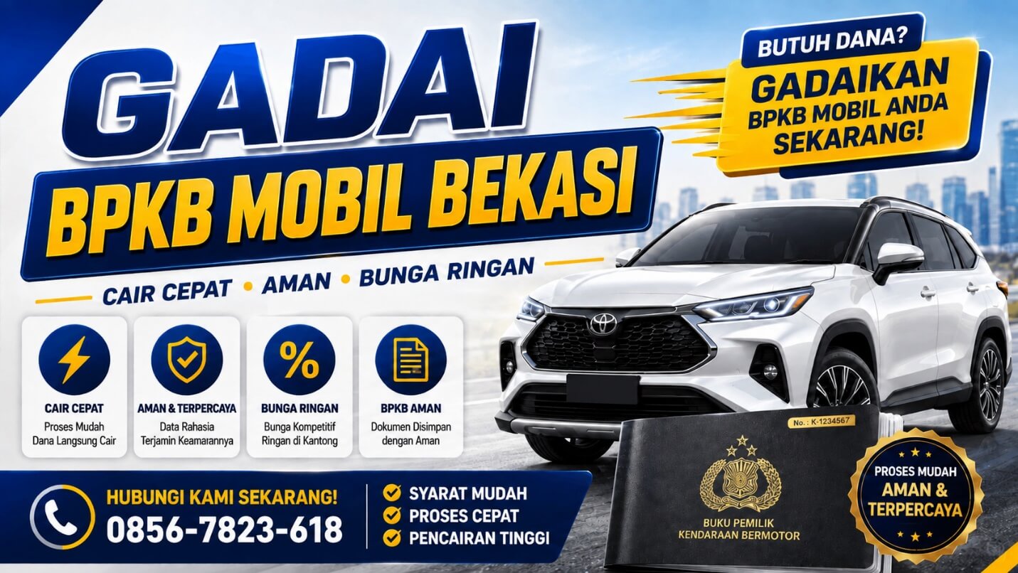 Gadai BPKB Mobil di Bekasi